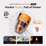 FLEXTAIL Portable Electric Air Pump with Light