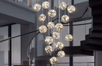 Lobby Long Chandelier