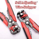 5-in-1 Self-Adjusting Wire Stripper & Crimper Tool