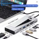 8-in-1 USB C SSD docking station