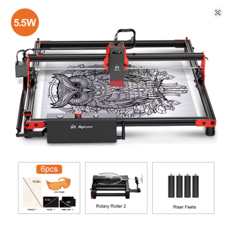 AlgoLaser DIY kit completed setup