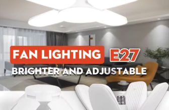 CHENBEN E27 Foldable Fan LED Bulb
