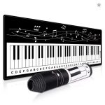 EXCO Piano Gaming Mouse Pad Large Computer Desk Mat