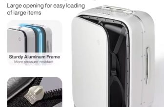 Mixi Front Opening PC Aluminum Frame Suitcase