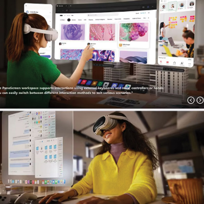 PICO 4 Ultra VR headset front view