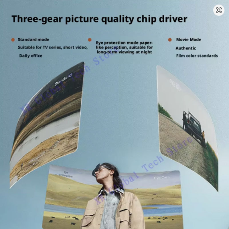 RayNeo Air 4 Pro connected to phone