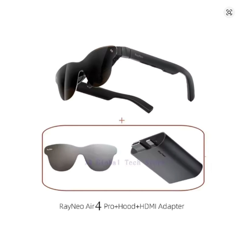 RayNeo Air 4 Pro with HDMI adapter