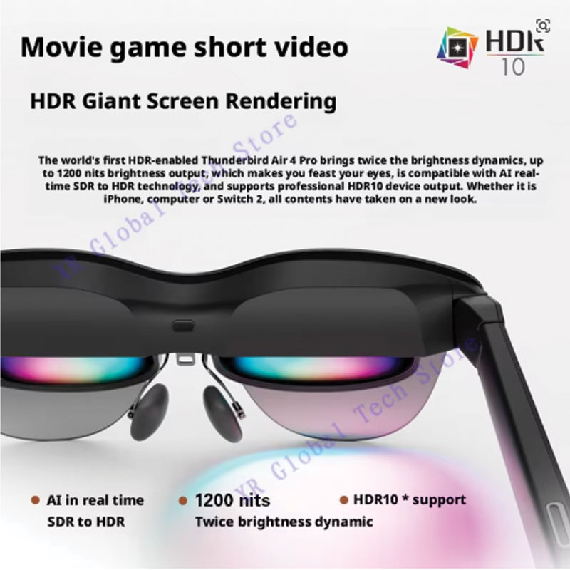 RayNeo Air 4 Pro Micro-OLED Screen