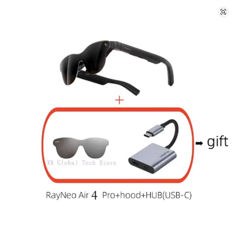 RayNeo Air 4 Pro Display Close-Up