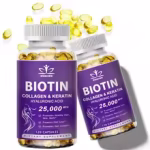 SNGHWE Extra Strength Biotin, Collagen & Keratin Capsules