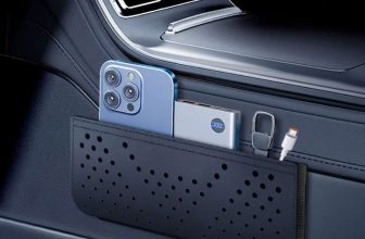 Multifunctional Car Leather Storage Bag