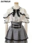 Sweet girls short sleeve lace top