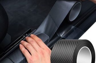 Nano Carbon Fiber 3D Car Tape Protective Strip