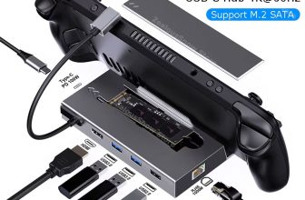 7-in-1 USB C docking station