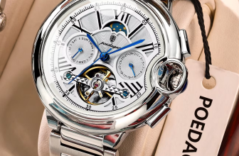 POEDAGAR Luxury Business Automatic Mechanical Watch