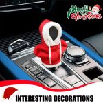 Car gear shift knob hoodie cover