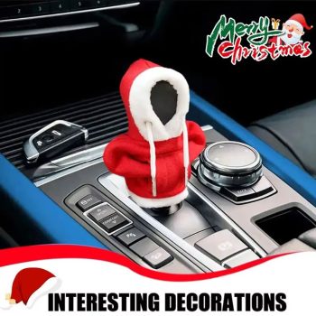 Car gear shift knob hoodie cover