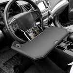 Universal portable car steering wheel table