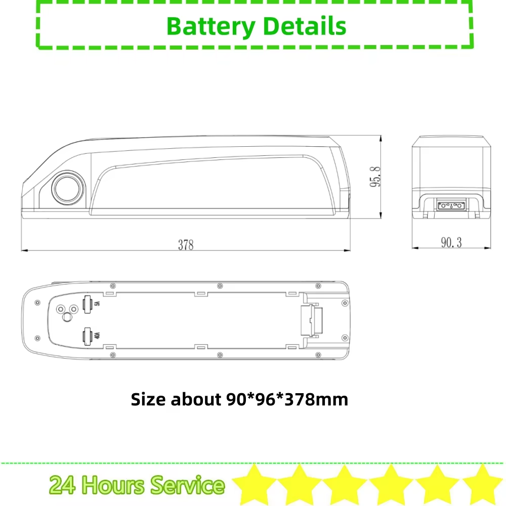 Rad battery charging port and indicator