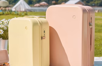 Mixi puristic design hardside travel luggage