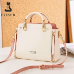 FOXER split leather women’s shoulder bag