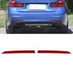 BMW rear bumper marker reflector set