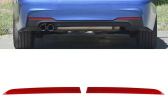 BMW rear bumper marker reflector set