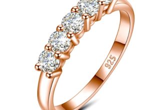 Silver Chakra 5-Stone Moissanite Diamond Engagement Ring