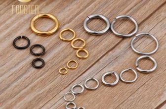 Stainless steel open jump ring set