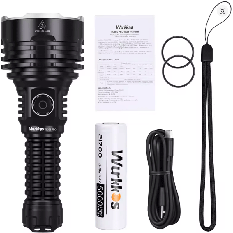 Wurkkos TS30S Pro Monster Thrower Flashlight