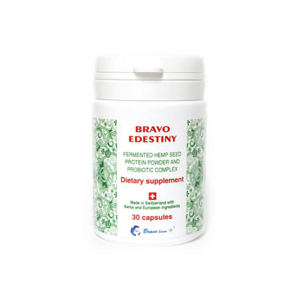 Bravo Edestiny capsule bottle