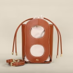PG Women’s Luxury Hollow Design Crossbody Bucket Bag