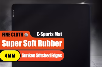 EXCO Esports large microfiber gaming mousepad