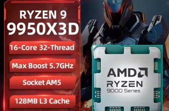 AMD Ryzen 9 9950X3D 16-Core Gaming Processor