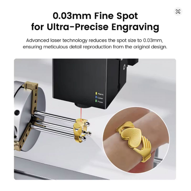 AlgoLaser infrared module side view