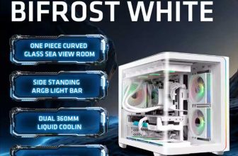 BIFROST White Micro ATX Sea View Room PC Case