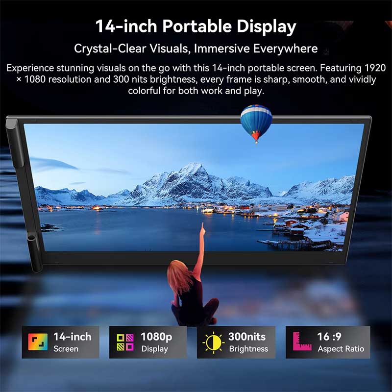 Blackview SCM6 FHD Display Features