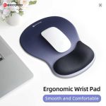 EXCO Ergonomic Mouse Pad with Silicone Wrist Rest