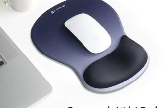 EXCO Ergonomic Mouse Pad with Silicone Wrist Rest