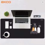EXCO Large Extended Gaming Mouse Pad with Stitched Edges