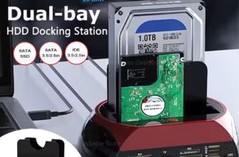 Kebidu Dual-Bay SATA/IDE Hard Drive Docking Station