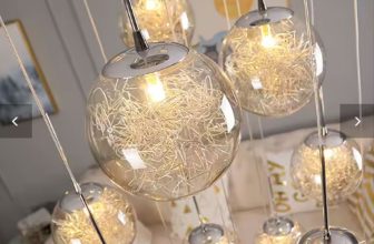 Qyartistry Modern Loft Crystal Ceiling Chandelier