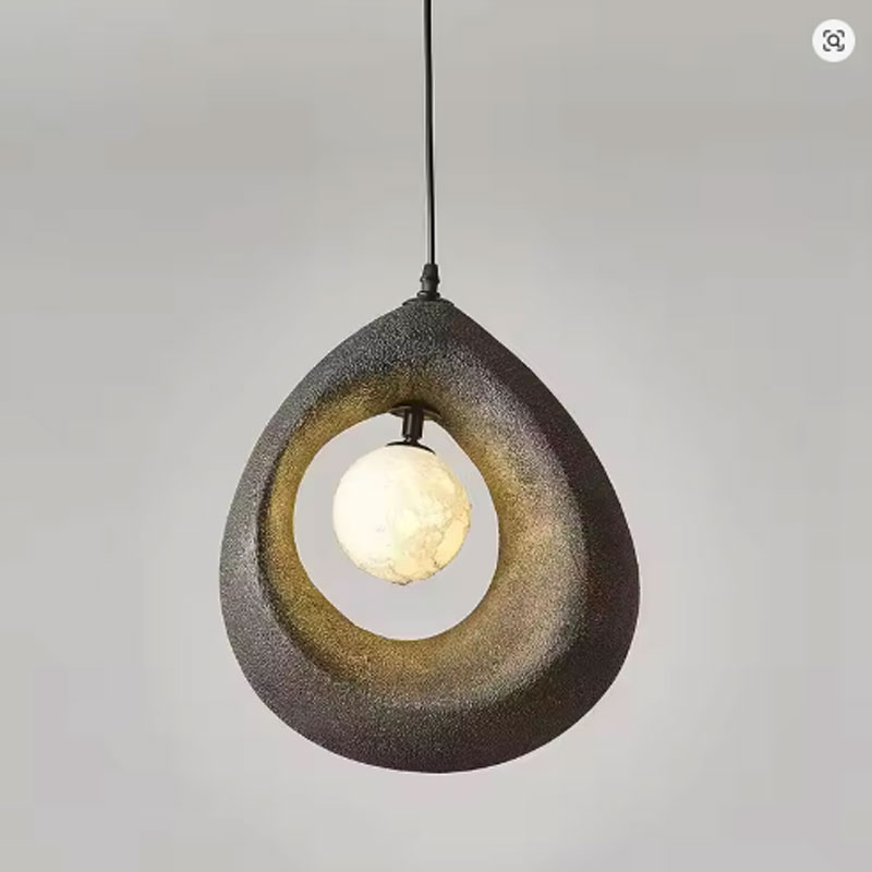 Nordic Retro Resin Pendant Light Design