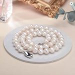 Real Freshwater Pearl Necklace Silver