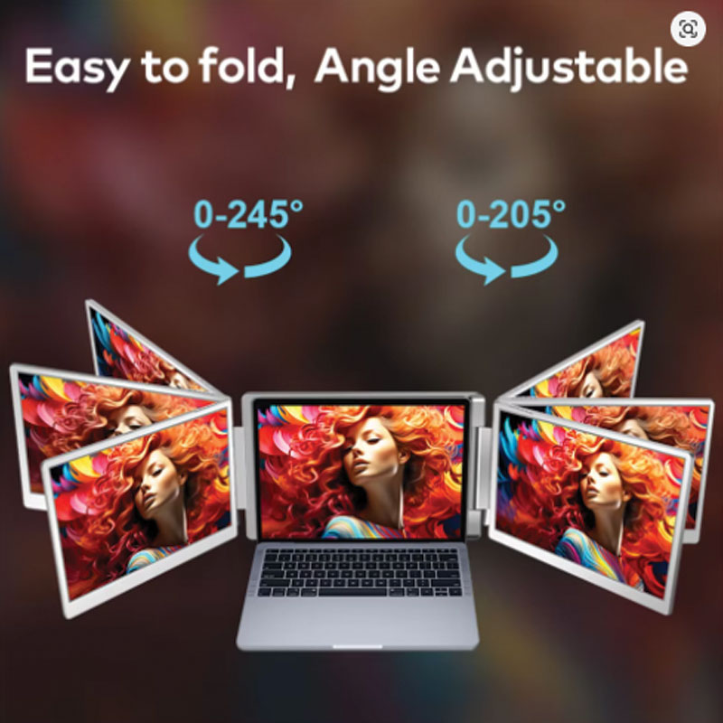 Rospider triple screen connection ports