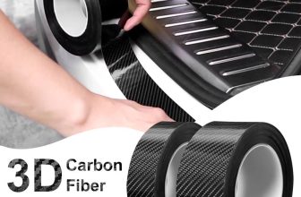 Carbon fiber car 3D tape sticker