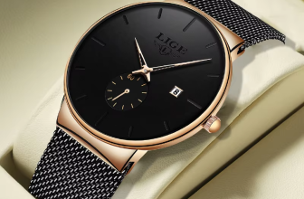 LIGE ultra thin luxury men’s watch