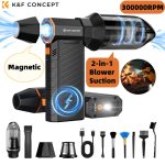 300000RPM electric air duster and vacuum
