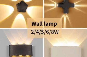 Modern LED indoor wall sconce lamp