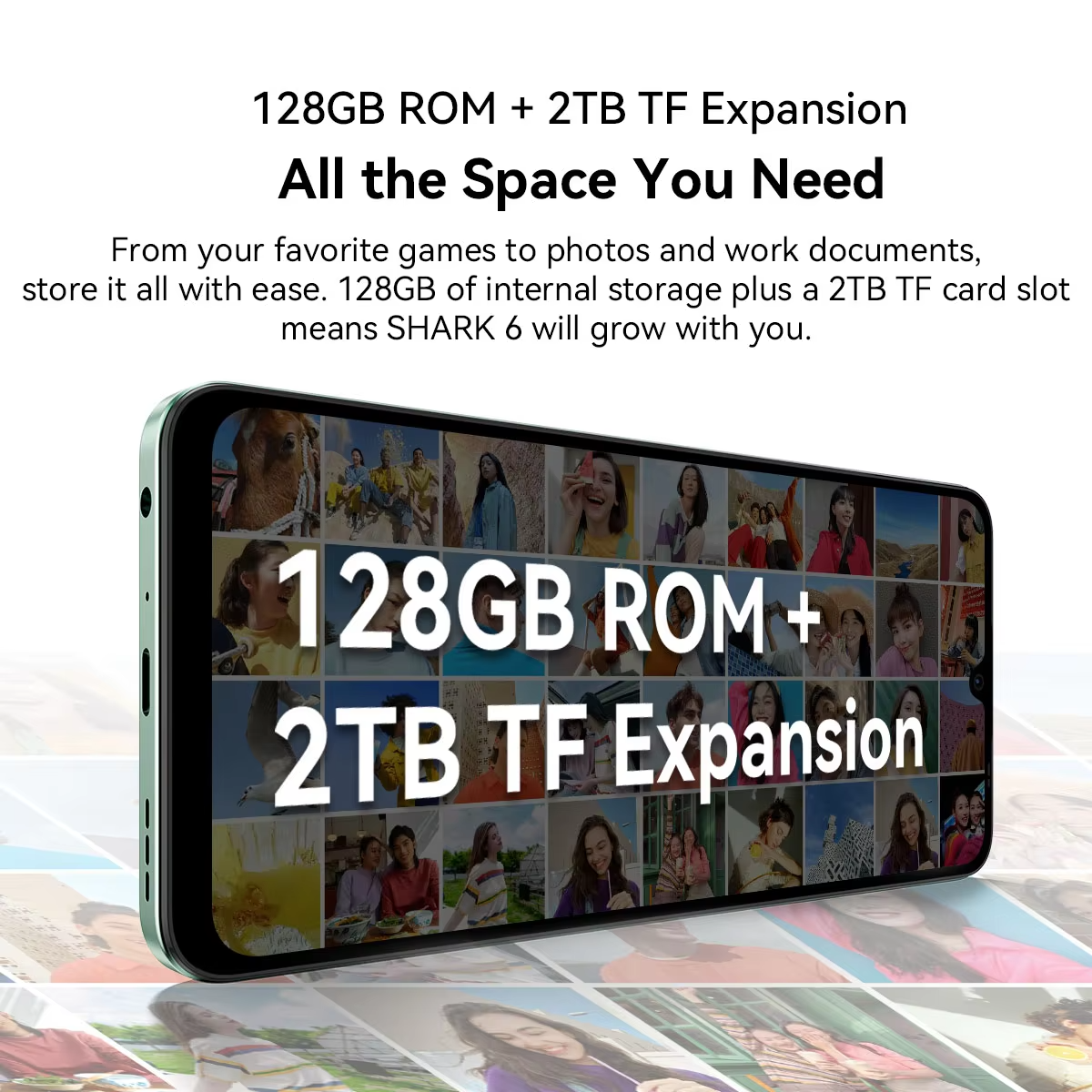 Blackview Shark 6 Back View